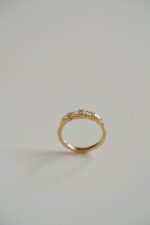 Pear Band | Brilliant White | 14K White Gold | Graceful Brilliance | Heirloom - Image 3