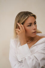 1 Carat Pear Diamond Ring | Brilliant White | SI | 14K White Gold | Elegant Sparkle - Image 7