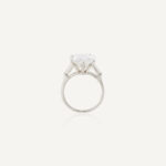 7.24 Carat Pear Statement | Brilliant White | SI | 14K White Gold | Refined Grandeur - Image 4