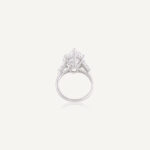 7.24 Carat Pear Statement | Brilliant White | SI | 14K White Gold | Refined Grandeur - Image 5