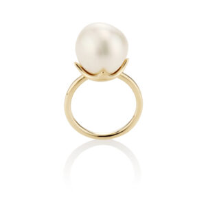 Pear Diamond Ring | Mixed / Other | 14K White Gold | Graceful Brilliance | Modern Classic