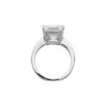 10.01 Carat Emerald Diamond Ring | 18K Gold | Grand Palais Radiance - Image 2