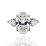 10.02 Carat Oval Diamond Ring | Brilliant White | 18K Gold | High Jewellery Supremacy