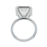 10.17 Carat Emerald Diamond Ring | 18K Gold | Grand Palais Radiance - Image 4