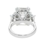 10.53 Carat Emerald Diamond Ring | 18K Gold | Unparalleled Brilliance - Image 4