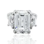 10.53 Carat Emerald Diamond Ring | 18K Gold | Unparalleled Brilliance