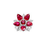 10.54 Carat Round Brilliant Statement | Ruby Red | 18K Gold | High Jewellery Supremacy - Image 6