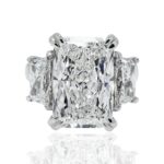 11.24 Carat Radiant Diamond Ring | Brilliant White | 18K Gold | Iconic Presence | Heirloom