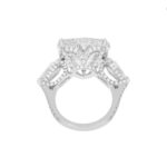 11.46 Carat Heart Shape Diamond Ring | Brilliant White | 18K Gold - Image 6