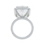 12.2 Carat Radiant Diamond Ring | Brilliant White | 18K Gold | Grand Palais Radiance - Image 5