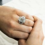 16.09 Carat Emerald Diamond Ring | 18K Gold | Unparalleled Brilliance - Image 6
