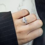 3.33 Carat Oval Diamond Ring | Brilliant White | 18K Gold | Quiet Power | High Jewellery - Image 7