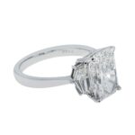 3.57 Carat Radiant Diamond Ring | Brilliant White | 18K Gold | Effortless Elegance - Image 3