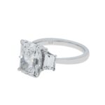 3.72 Carat Radiant Diamond Ring | Brilliant White | 18K Gold | Quiet Power | Collector-Grade - Image 4