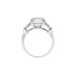 4.02 Carat Asscher Diamond Ring | Brilliant White | 18K Gold | Everyday Royalty - Image 2