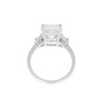 4.05 Carat Asscher Diamond Ring | Brilliant White | 18K Gold | Effortless Elegance - Image 4