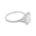4.09 Carat Asscher Diamond Ring | Brilliant White | 18K Gold | A Classic Statement - Image 3