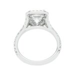 4.09 Carat Asscher Diamond Ring | Brilliant White | 18K Gold | A Classic Statement - Image 6