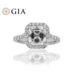 4.09 Carat Asscher Diamond Ring | Brilliant White | 18K Gold | A Classic Statement - Image 7