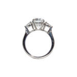 4.37 Carat Cushion Statement | Brilliant White | 18K Gold | Quiet Power | Signature