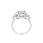 4.4 Carat Round Brilliant Diamond Ring | Brilliant White | 18K Gold | Everyday Royalty - Image 5
