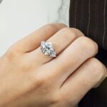 4.4 Carat Round Brilliant Diamond Ring | Brilliant White | 18K Gold | Everyday Royalty - Image 7