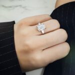 4.73 Carat Emerald Diamond Ring | 18K Gold | A Classic Statement - Image 5