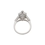 5.51 Carat Marquise Diamond Ring | Brilliant White | 18K Gold | Timeless Brilliance - Image 3