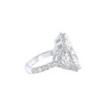 5.65 Carat Marquise Diamond Ring | Brilliant White | 18K Gold | Heirloom-Worthy Glow - Image 2