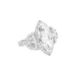 5.65 Carat Marquise Diamond Ring | Brilliant White | 18K Gold | Heirloom-Worthy Glow