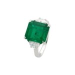 5.72 Carat Emerald-cut Statement | 18K Gold | Signature Sophistication