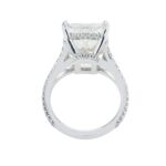 9.01 Carat Radiant Diamond Ring | Brilliant White | 18K Gold | Signature Sophistication - Image 5