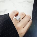 9.01 Carat Radiant Diamond Ring | Brilliant White | 18K Gold | Signature Sophistication - Image 7