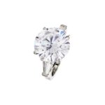 9.43 Carat Round Brilliant Diamond Ring | Brilliant White | 18K Gold | Heirloom-Worthy Glow - Image 3