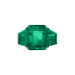 20.44 Carat Emerald Diamond Ring | 18K Gold | Grand Palais Radiance - Image 2