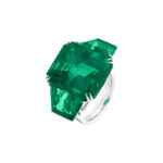 20.44 Carat Emerald Diamond Ring | 18K Gold | Grand Palais Radiance