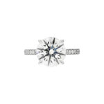 4.28 Carat Round Brilliant Diamond Ring | Brilliant White | 18K Gold | Everyday Royalty - Image 2