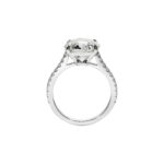 4.28 Carat Round Brilliant Diamond Ring | Brilliant White | 18K Gold | Everyday Royalty - Image 3