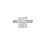 4.3 Carat Cushion Diamond Ring | Brilliant White | 18K Gold | Everyday Royalty - Image 3