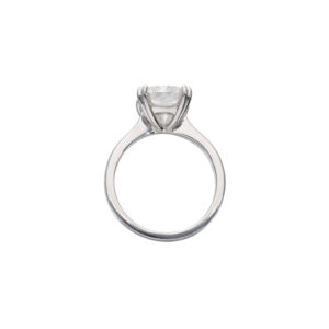 4.3 Carat Cushion Diamond Ring | Brilliant White | 18K Gold | Everyday Royalty