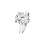 5.01 Carat Oval Diamond Ring | Brilliant White | 18K Gold | Radiant Elegance | Signature - Image 3