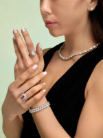 5.01 Carat Oval Diamond Ring | Brilliant White | 18K Gold | Radiant Elegance | Signature