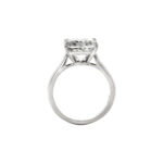 5.16 Carat Radiant Diamond Ring | Brilliant White | 18K Gold | Heirloom-Worthy Glow - Image 3