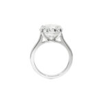 5.61 Carat Round Brilliant Diamond Ring | Brilliant White | 18K Gold | Timeless Brilliance - Image 2