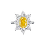 2.01 Carat Oval Statement | Fancy Yellow | 18K Gold | Colour-Collector’s Treasure - Image 3