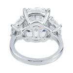 12.45 Carat Radiant Diamond Ring | Brilliant White | 18K Gold | Unparalleled Brilliance - Image 4