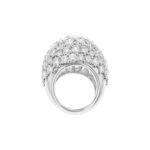 Round Brilliant Statement | Brilliant White | 18K Gold | Elegant Sparkle | Modern Classic - Image 3