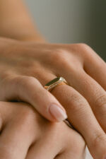 Round Brilliant Diamond Ring | Brilliant White | SI | 14K White Gold | Classic Charm - Image 4