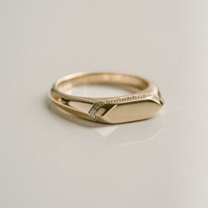 Round Brilliant Diamond Ring | Brilliant White | SI | 14K White Gold | Classic Charm