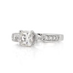 1.5 Carat Radiant Diamond Ring | Brilliant White | 14K White Gold | Classic Charm - Image 2